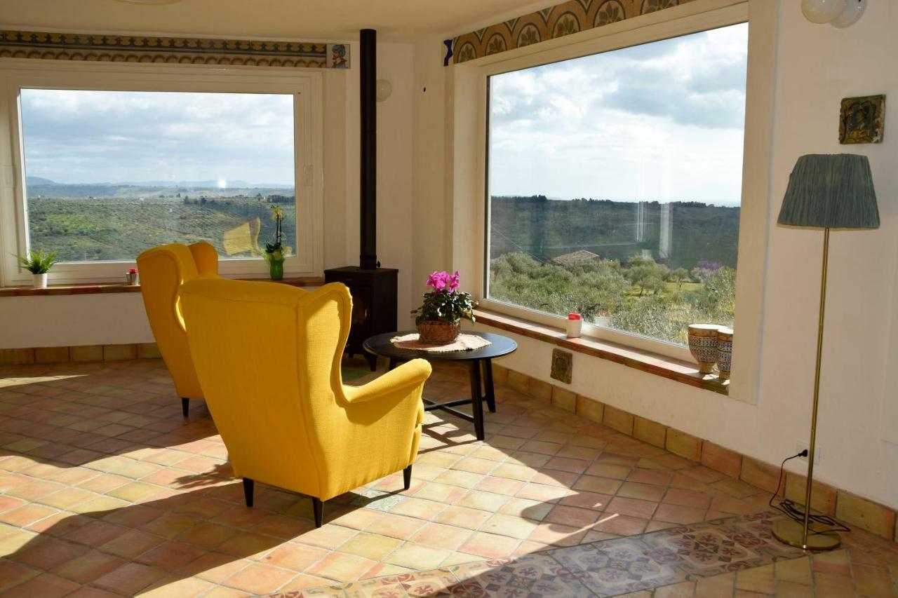 Villa Immersa In Oliveto Vista Mare Sciacca Exterior photo